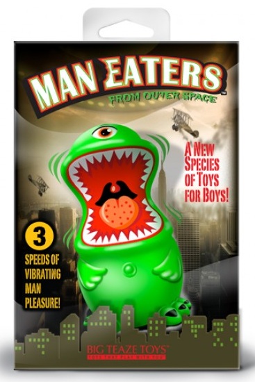 Мастурбатор-монстр Man Eaters From Outer Space - поливинилхлорид (ПВХ, PVC)