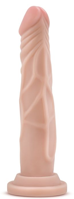 Телесный фаллоимитатор 7.5 Inch Silicone Dildo - 19 см.