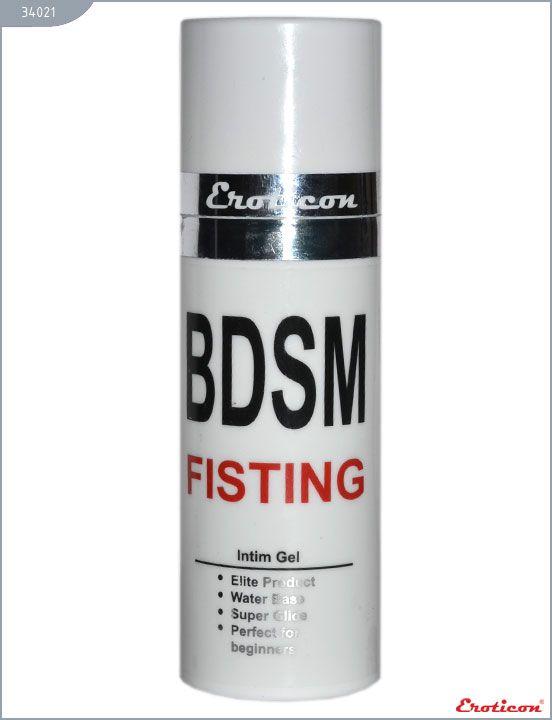 Анальная гель-смазка BDSM Fisting в флаконе-диспенсере - 50 мл. - 