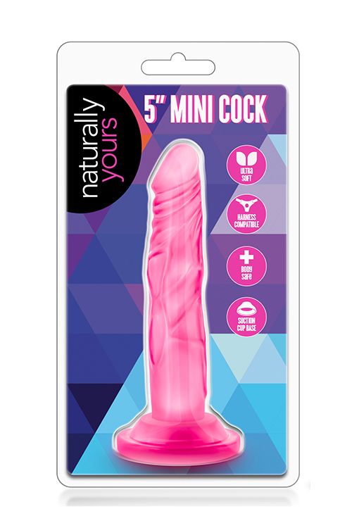 Розовый фаллоимитатор 5 Inch Mini Cock - 14,6 см. от Intimcat