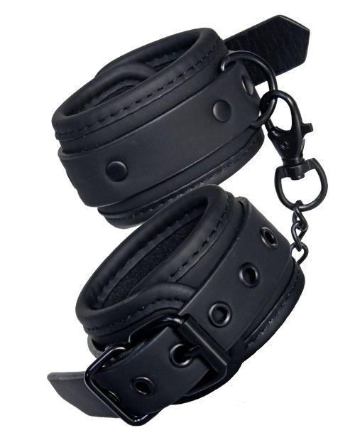 Чёрные наручники BLAZE HANDCUFF BLACK