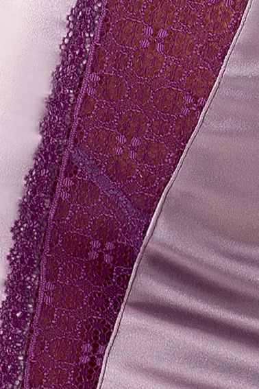 Облегающая сорочка Tatia с кружевами и лифом на косточках - 92% полиэстер, 8% эластан