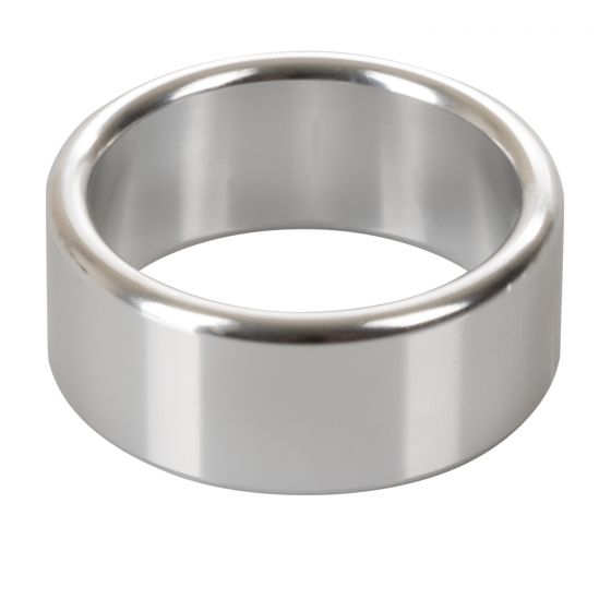 Серебристое эрекционное кольцо Alloy Metallic Ring Medium - металл