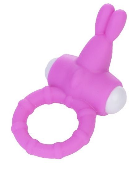 Розовое виброкольцо для пениса Power Rabbit Clit Cockring от Intimcat