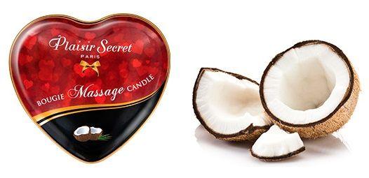 Массажная свеча с ароматом кокоса Bougie Massage Candle - 35 мл. - 