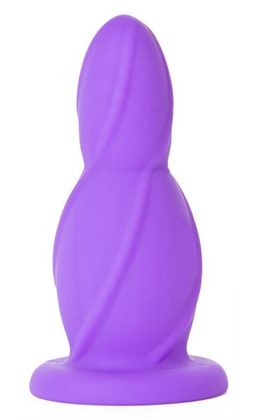 Маленькая фиолетовая анальная втулка Small Buttplug - 9,4 см.