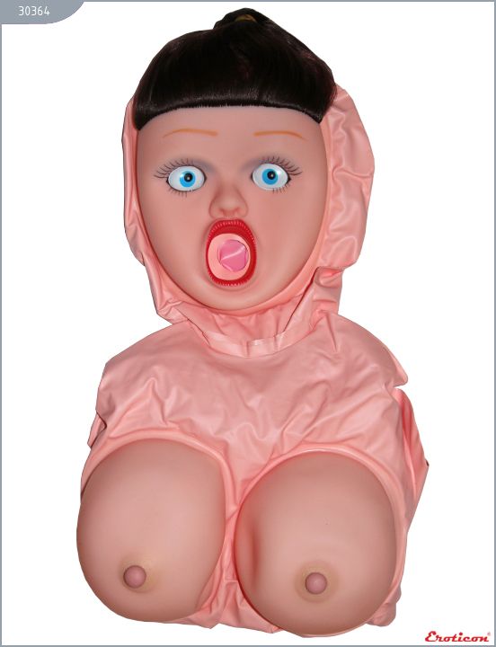 Надувная кукла «Брюнетка» с большой грудью - фото 5
