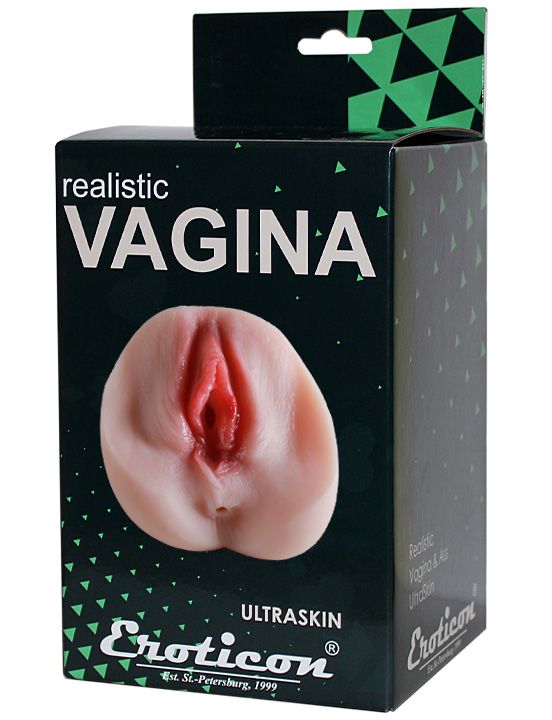 Телесный мастурбатор-вагина Realistic Vagina - термопластичный эластомер (TPE)
