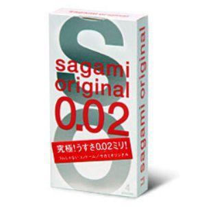 Ультратонкие презервативы Sagami Original 0.02 - 4 шт.