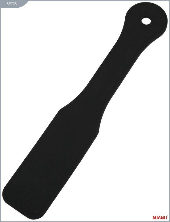 Чёрная силиконовая хлопушка от Intimcat