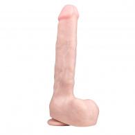 Телесный фаллоимитатор Realistic Dildo - 29,5 см.