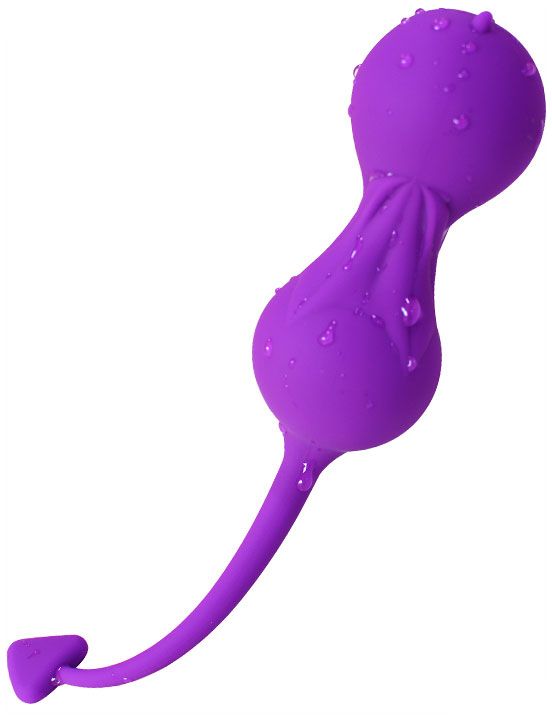 Фиолетовые вагинальные шарики в виде дьяволенка от Intimcat