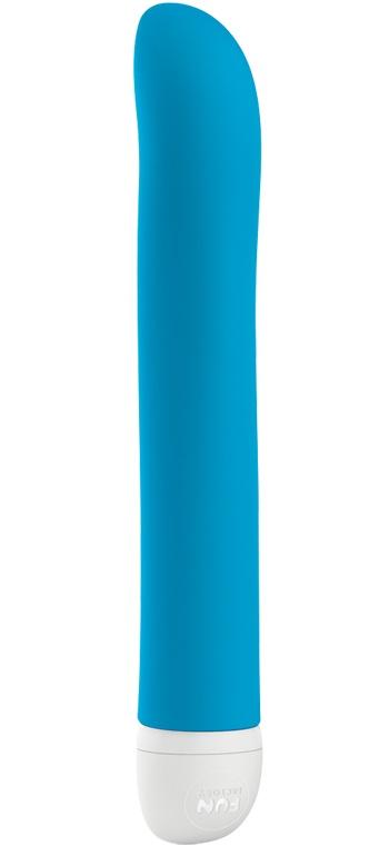 Голубой мини-вибратор Joupie - 18,2 см. от Intimcat