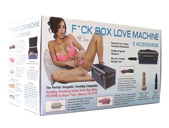 Секс-машина Fuck Box с дополнительными аксессуарами от Intimcat