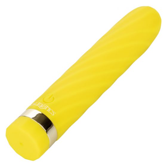 Желтая перезаряжаемая вибропуля Slay #SeduceMe - 12 см. - фото 6