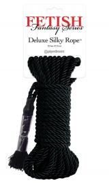 Черная веревка для фиксации Deluxe Silky Rope - 9,75 м.