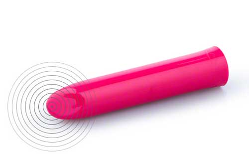 Розовый мини-вибратор Tango Pink USB rechargeable - анодированный пластик (ABS)