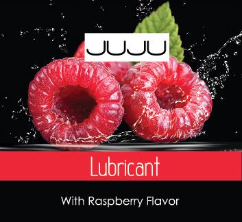 Саше съедобного лубриканта JUJU Raspberry с ароматом малины - 3 мл.