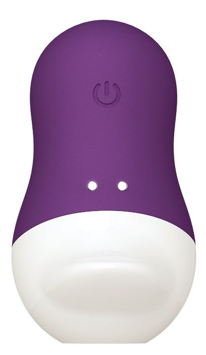 Фиолетовый клиторальный стимулятор Pinguino - силикон