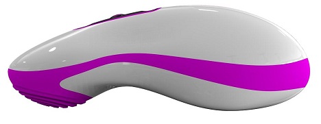 Бело-розовый вибростимулятор Mouse от Intimcat