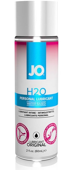 Женский нейтральный лубрикант на водной основе JO H2O FOR WOMEN ORIGINAL - 60 мл.
