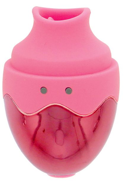 Розовое яичко с подвижным язычком HAPPY EGG от Intimcat