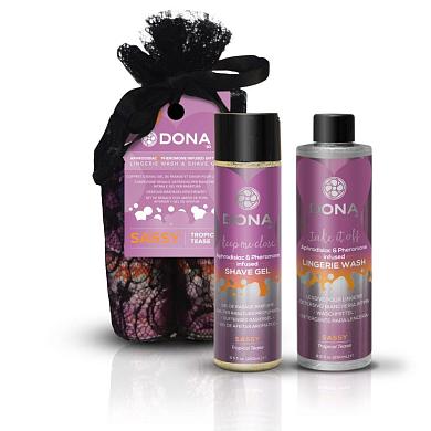 Набор DONA Be Sexy Gift Set Sassy: гель для бритья и кондиционер для белья