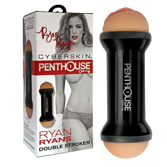 Двусторонний мастурбатор Penthouse Double-Sided Stroker Ryan Ryans - CyberSkin