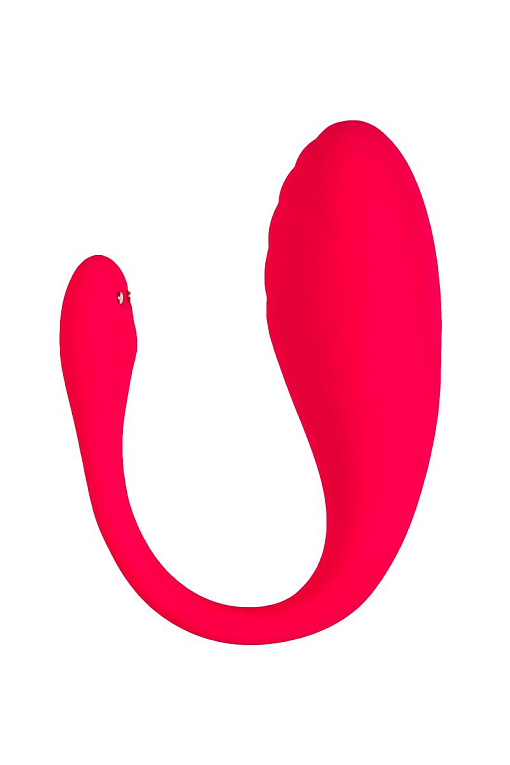 Ярко-розовое виброяйцо с пультом ДУ Choppy - фото 5