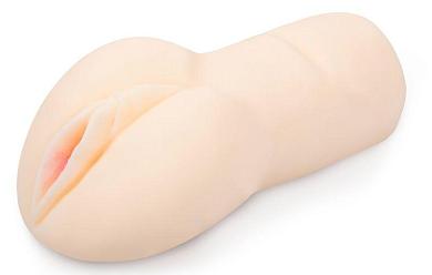 Телесная реалистичная вагина-мастурбатор из био-кожи