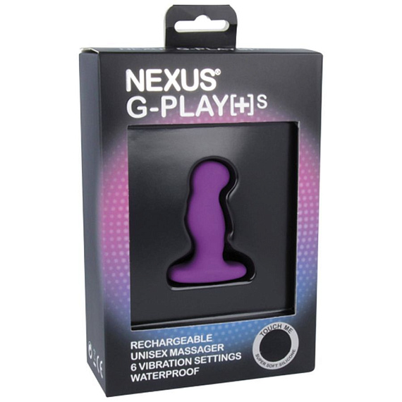 Фиолетовая вибровтулка Nexus G-Play+ S - силикон
