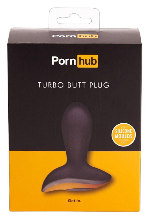 Анальная вибропробка Turbo Butt Plug - 11,2 см. 