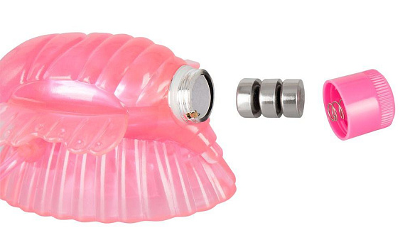 Розовая вакуумная помпа для клитора с вибрацией Eat My Pussy - фото 5