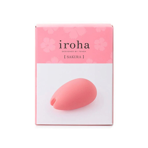 Розовый вибратор Iroha Sakura - силикон