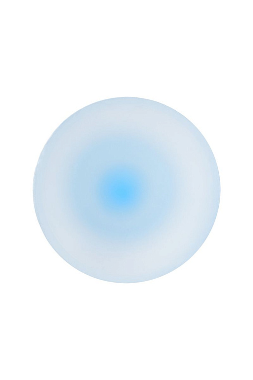 Голубая, светящаяся в темноте анальная втулка Namor Glow - 12,5 см. ToyFa