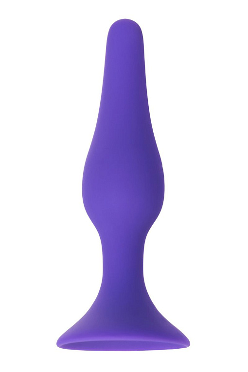 Фиолетовая анальная пробка - 11,3 см. от Intimcat