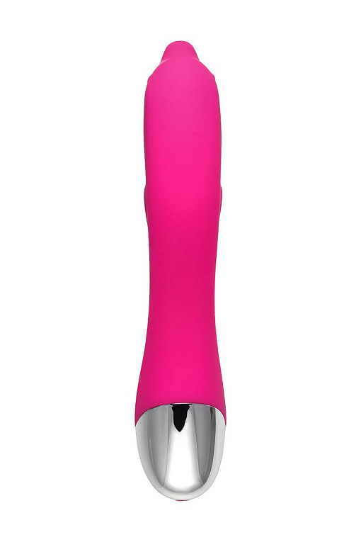Розовый вибратор-кролик «Дрючка-Удовольствие» - 22 см. Штучки-дрючки