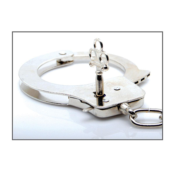 Металлические наручники Metal Handcuffs с ключиками - металл