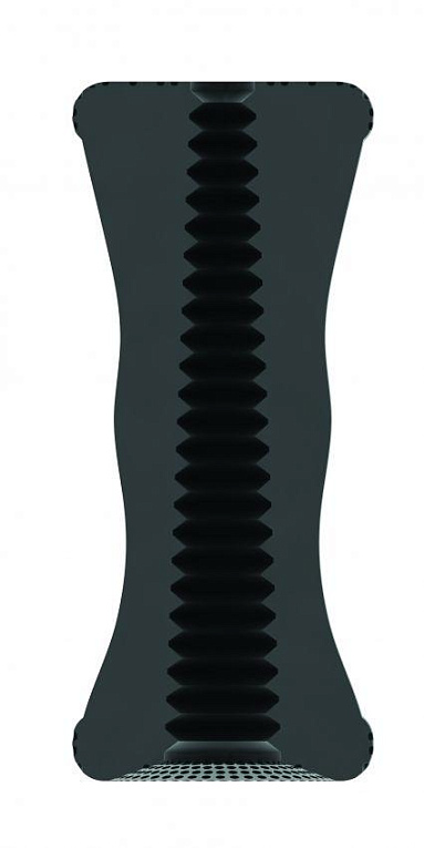 Серый мастурбатор-труба Stroker No.23 - термопластичный эластомер (TPE)