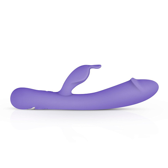 Фиолетовый вибратор-кролик Trix Rabbit Vibrator - 22,5 см. от Intimcat