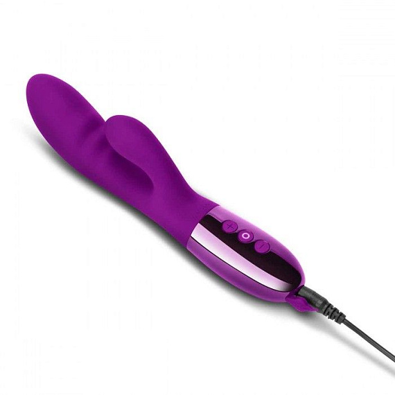 Фиолетовый вибромассажер-кролик Blend - 20,2 см. - фото 6
