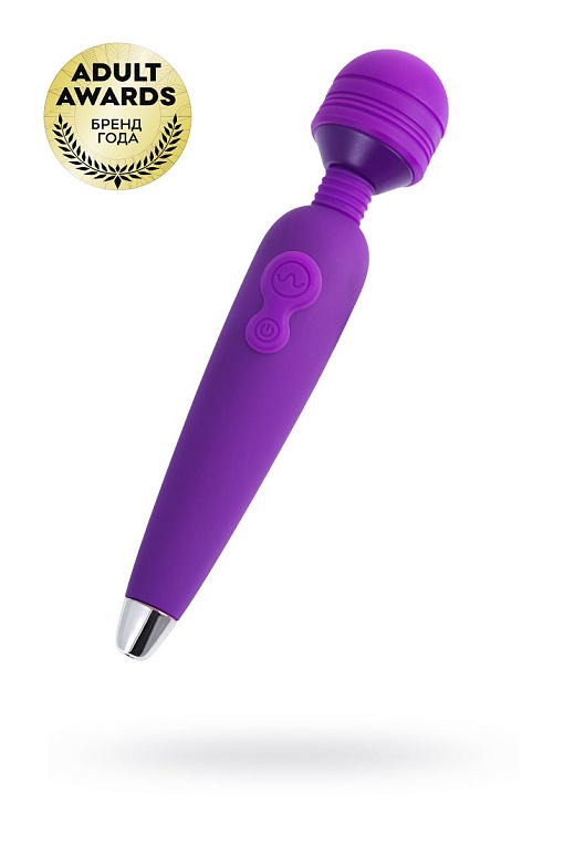 Фиолетовый вибратор-жезл Kily - 18,7 см. - силикон