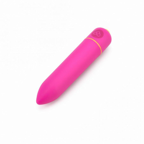 Розовая вибропуля Pink Vibe Power Bullet - 9 см. - анодированный пластик (ABS)