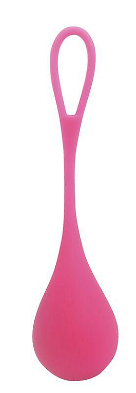 Матовый розовый вагинальный шарик Кегеля Layla Tulipano - силикон