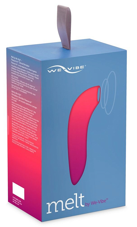 Розовый вакуум-волновой стимулятор клитора We-Vibe Melt We-vibe