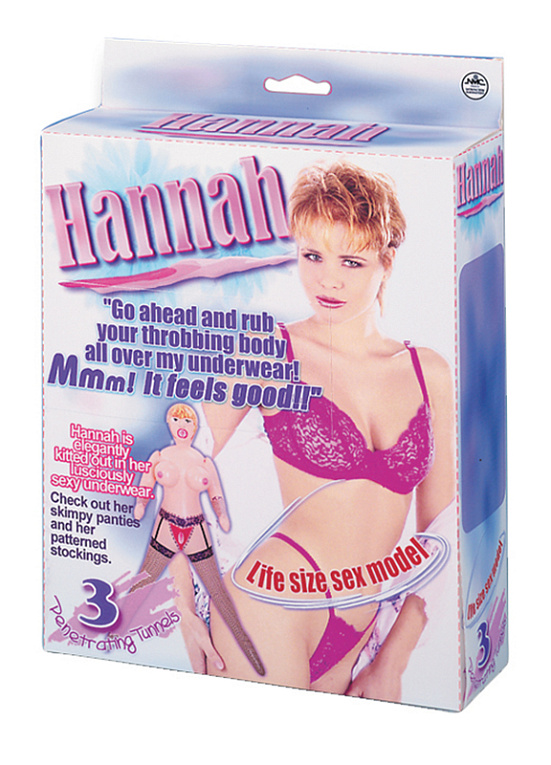 Надувная секс-кукла Hannah в чулочках