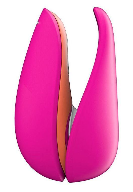 Ярко-розовый бесконтактный клиторальный стимулятор Womanizer Liberty Womanizer