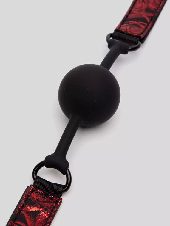 Кляп-шар на двусторонних ремешках Reversible Silicone Ball Gag - силикон