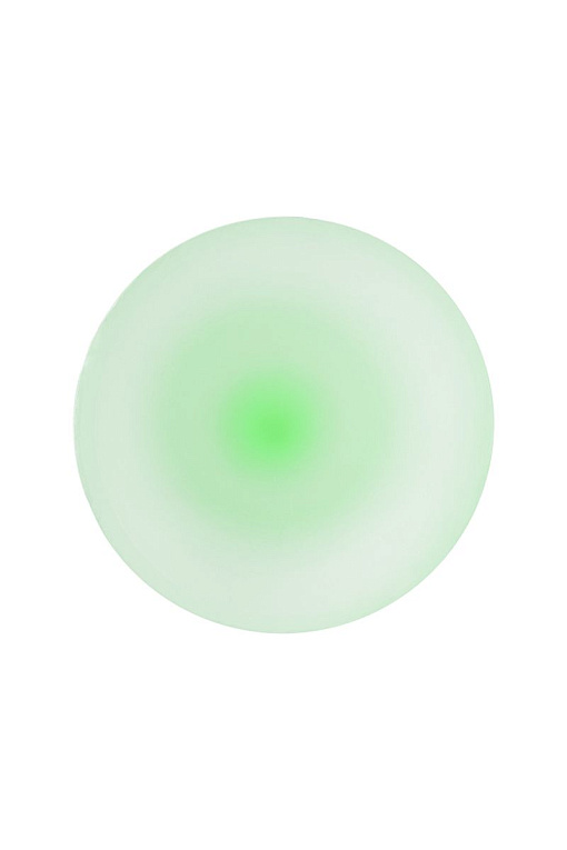 Зеленая, светящаяся в темноте анальная втулка Victor Glow - 10 см. ToyFa