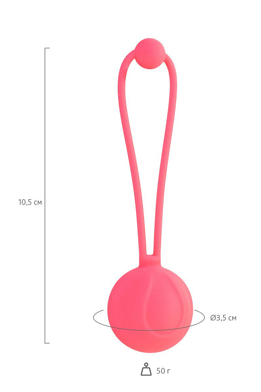 Коралловый вагинальный шарик ROSY - фото 7